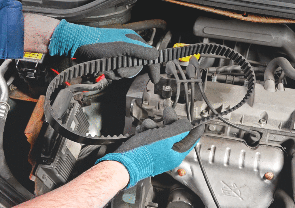 Плановая замена ремней ГРМ, цепи ГРМ, ремней агрегатов (ремни генератора/гидроусилителя/компрессора кондиционера)